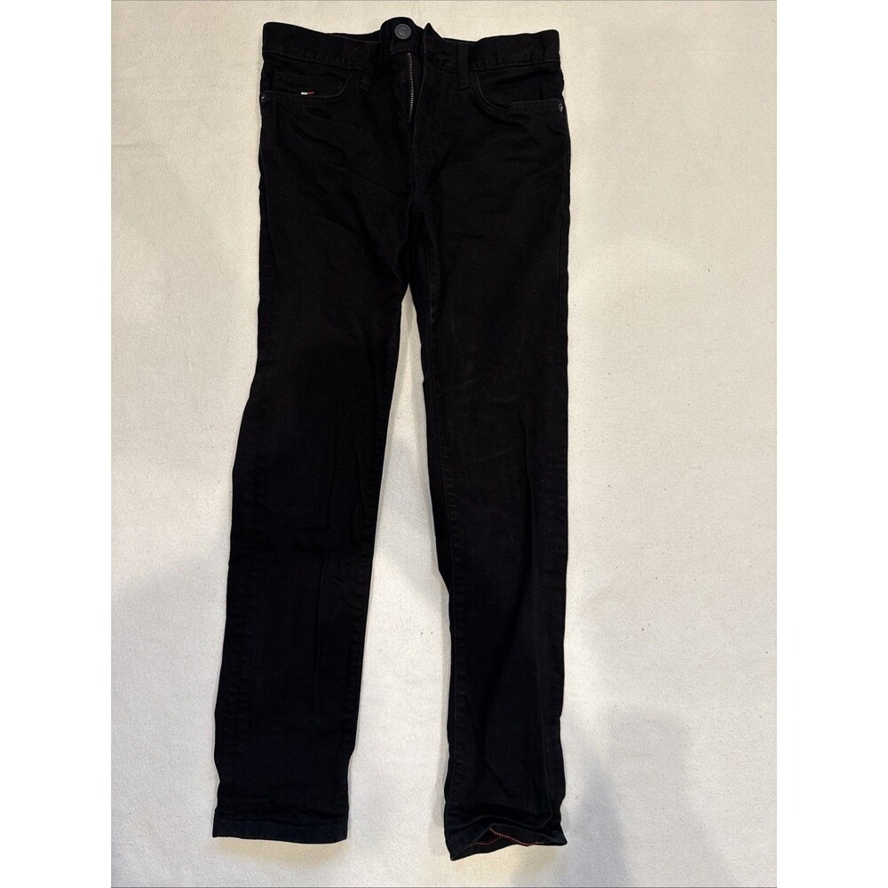 Tommy Hilfiger Mens Jeans Black Slim Fit 29W 30L Tommy Jeans